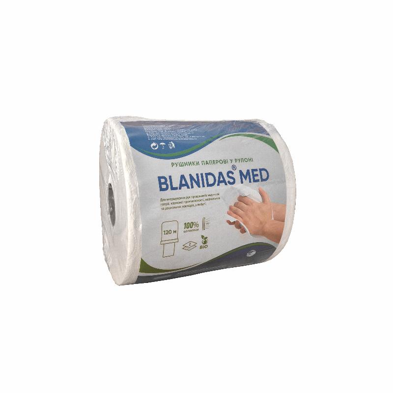 Рушники паперові у рулоні Blanidas med, 120 м